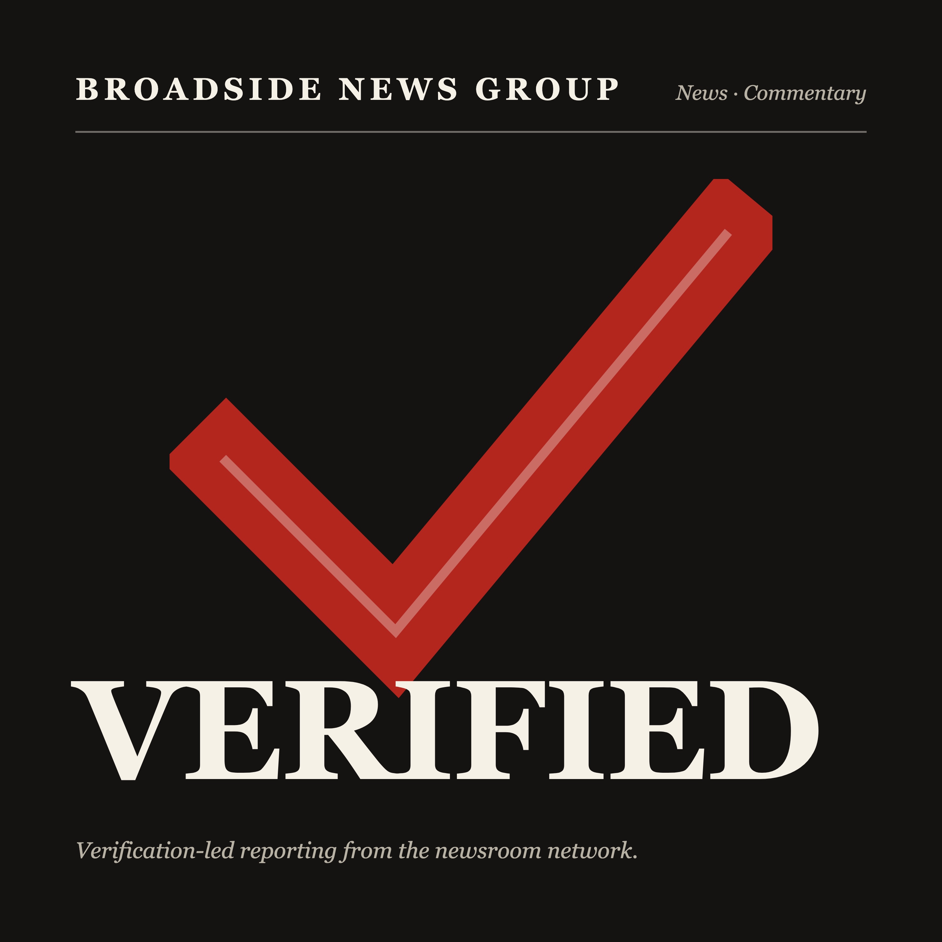 Verified — Broadside News Group